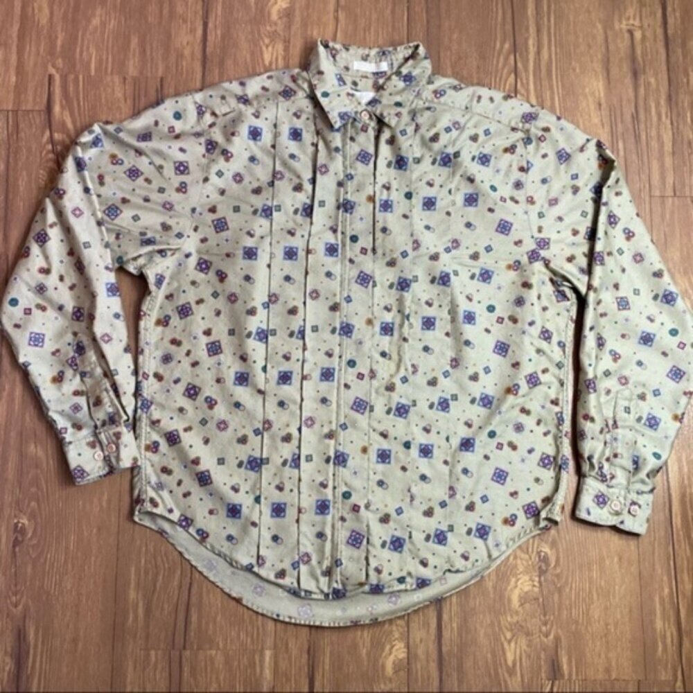 Vintage John Henry Button Up Shirt Size 10‎